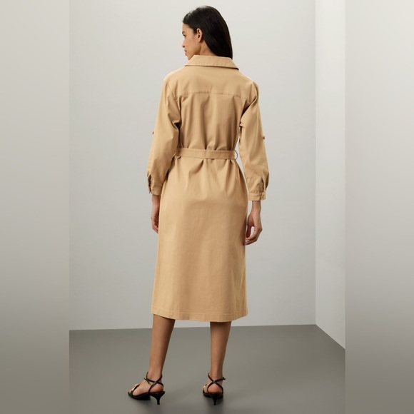 Areas Stars Shirt Dress ($195 retail) size Medium - Picture 9 of 11